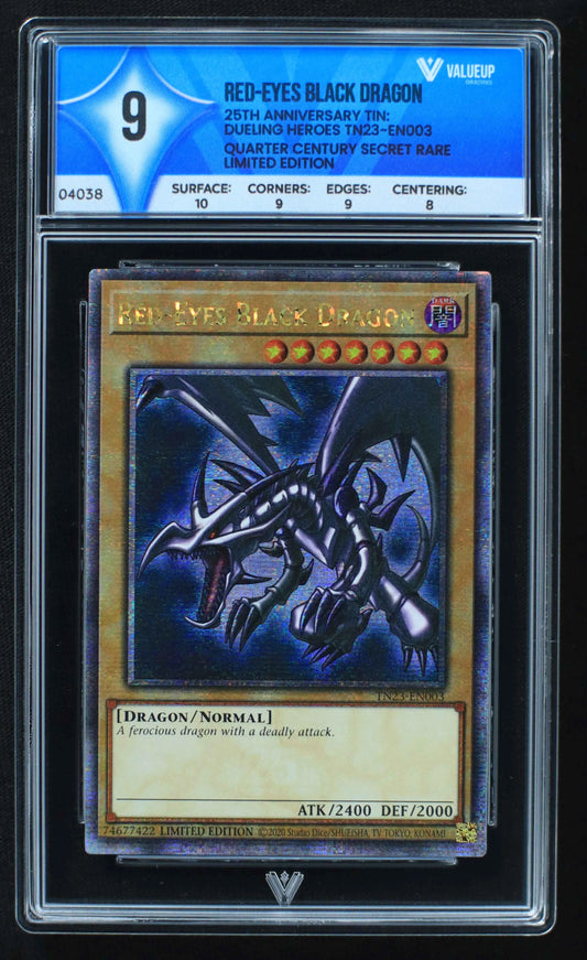 04038 RED - EYES BLACK DRAGON - ValueUp