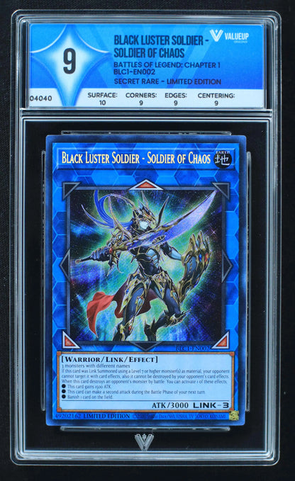 04040 BLACK LUSTER SOLDIER - SOLDIER OF CHAOS - ValueUp