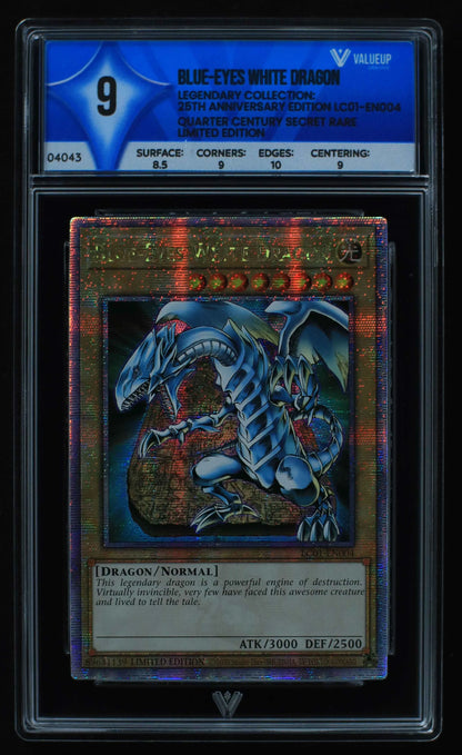 04043 BLUE - EYES WHITE DRAGON - ValueUp