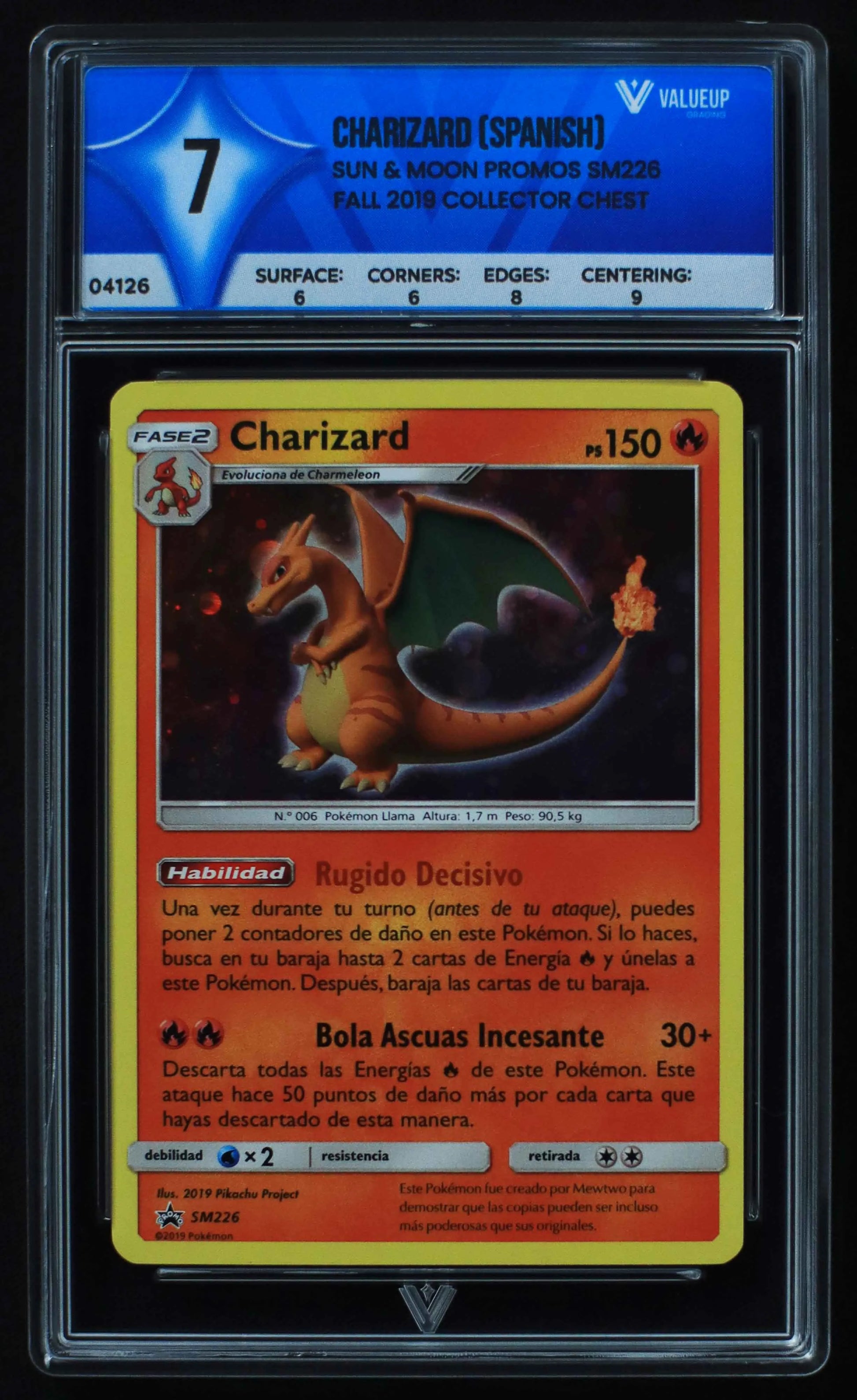 04126 CHARIZARD (SPANISH) - ValueUp