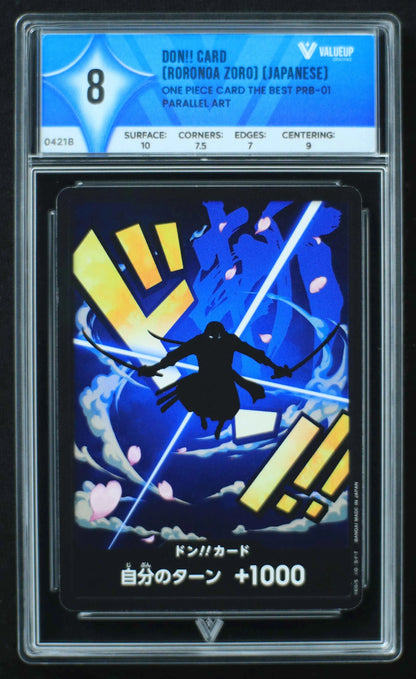 04218 DON!! CARD (RORONOA ZORO) (JAPANESE) - ValueUp