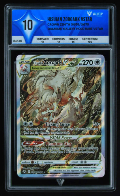 04318 HISUIAN ZOROARK VSTAR - ValueUp