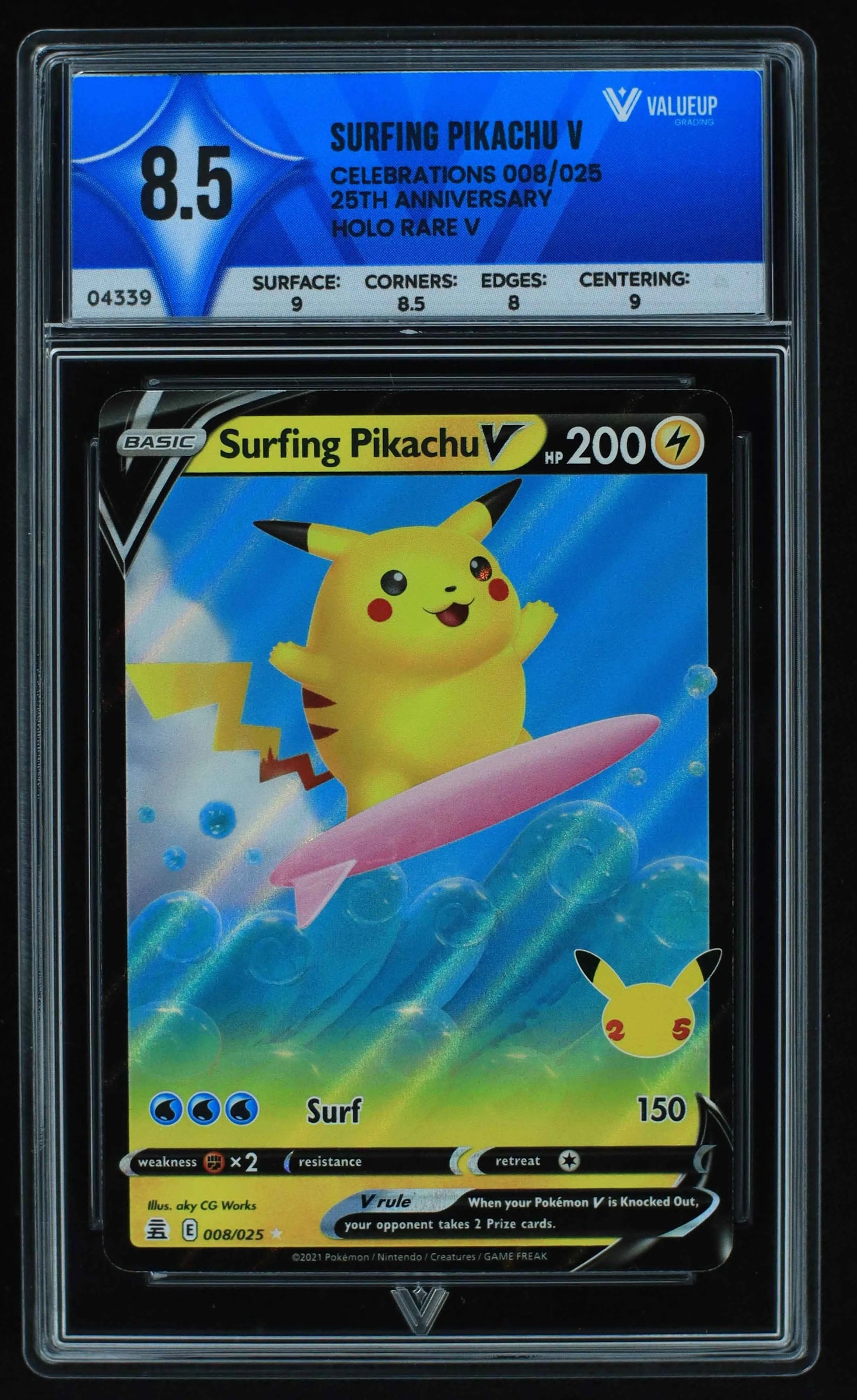 04339 SURFING PIKACHU V - ValueUp