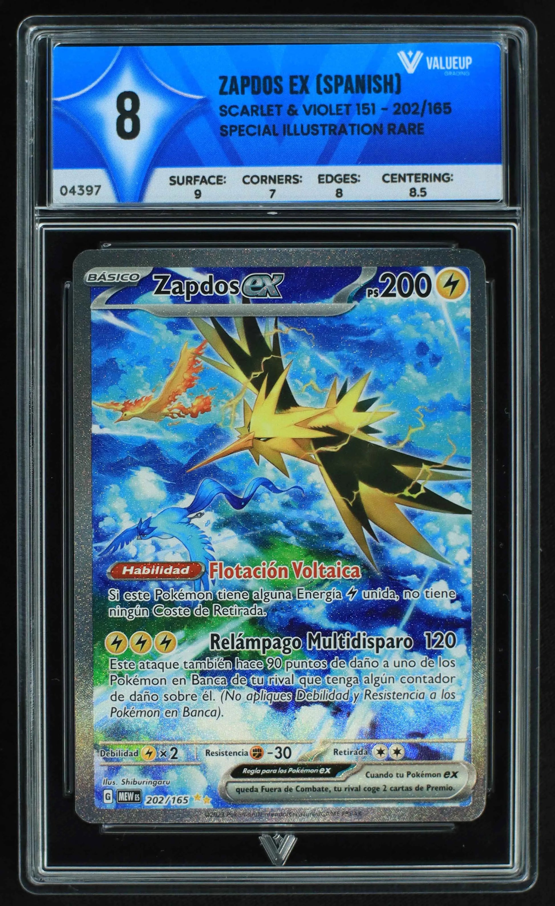 04397 ZAPDOS EX (SPANISH) - ValueUp