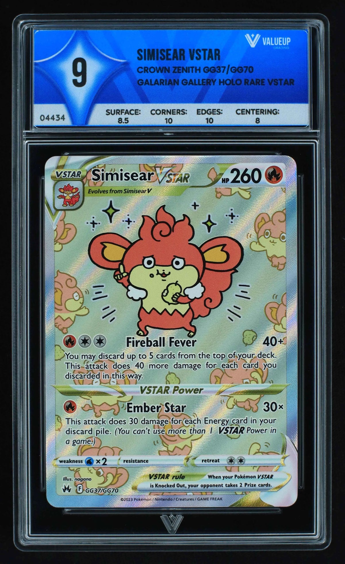 Vmax Simisear SIMISEAR VSTAR | Grading Cards – ValueUp