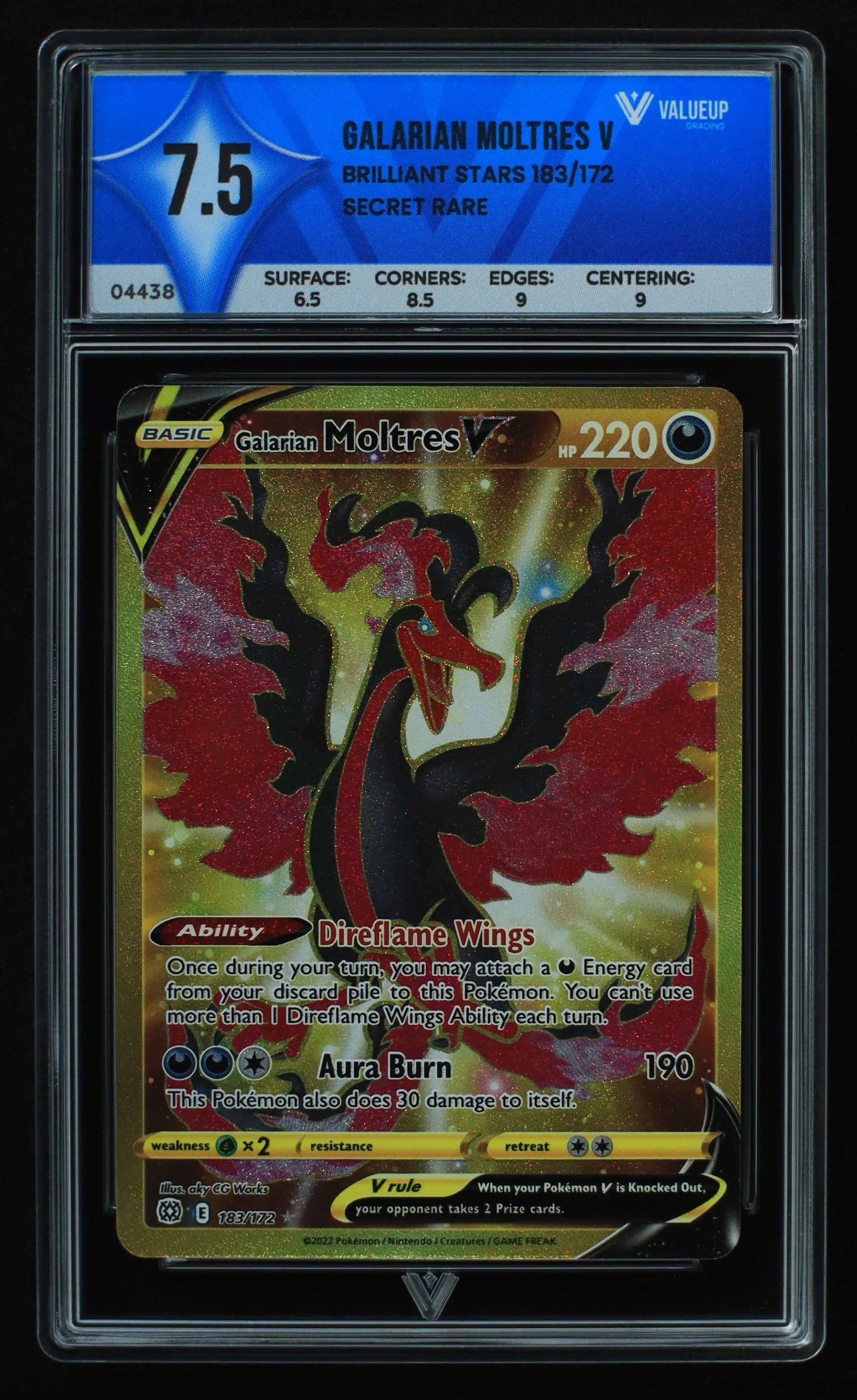 04438 GALARIAN MOLTRES V - ValueUp