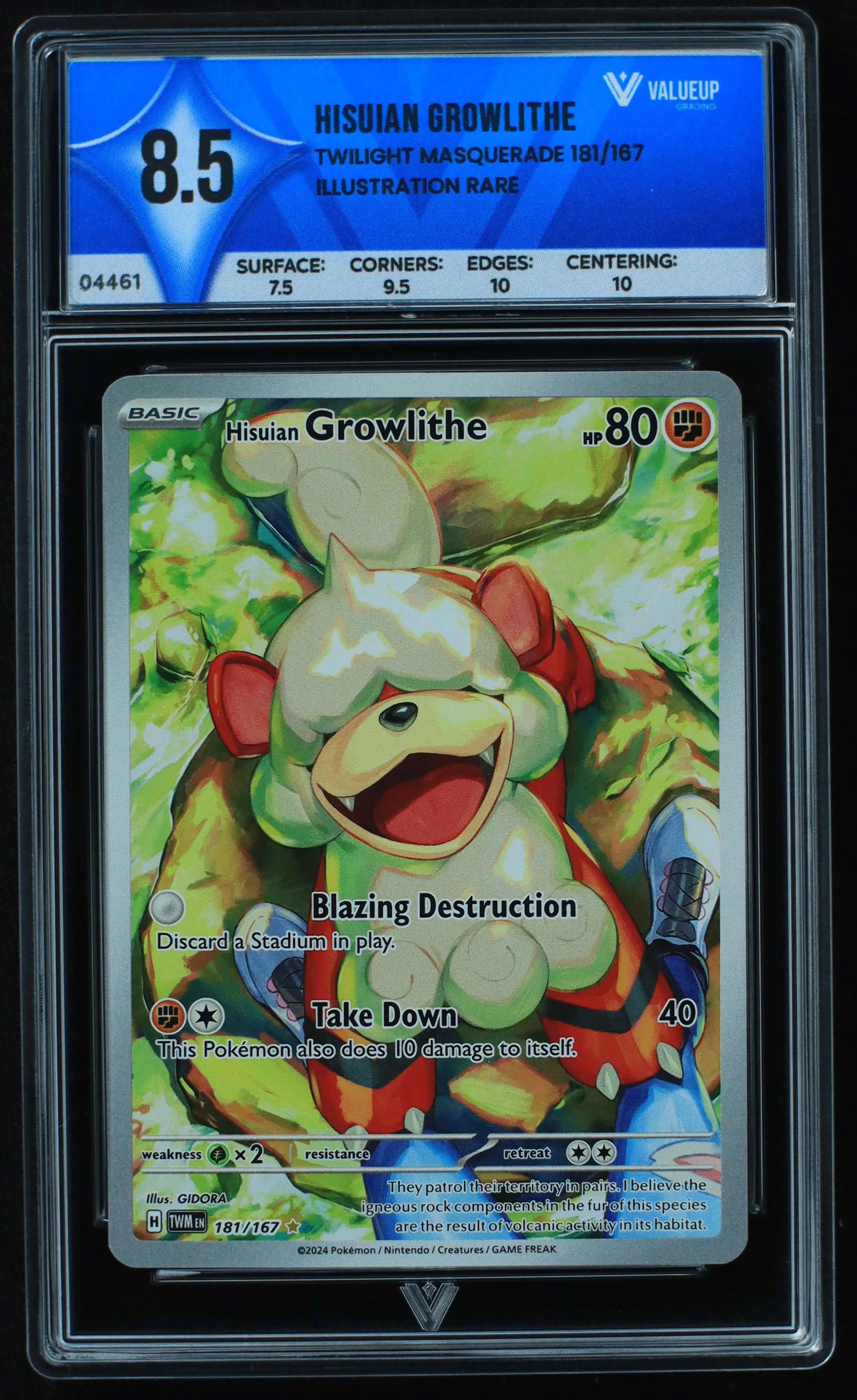 04461 HISUIAN GROWLITHE - ValueUp