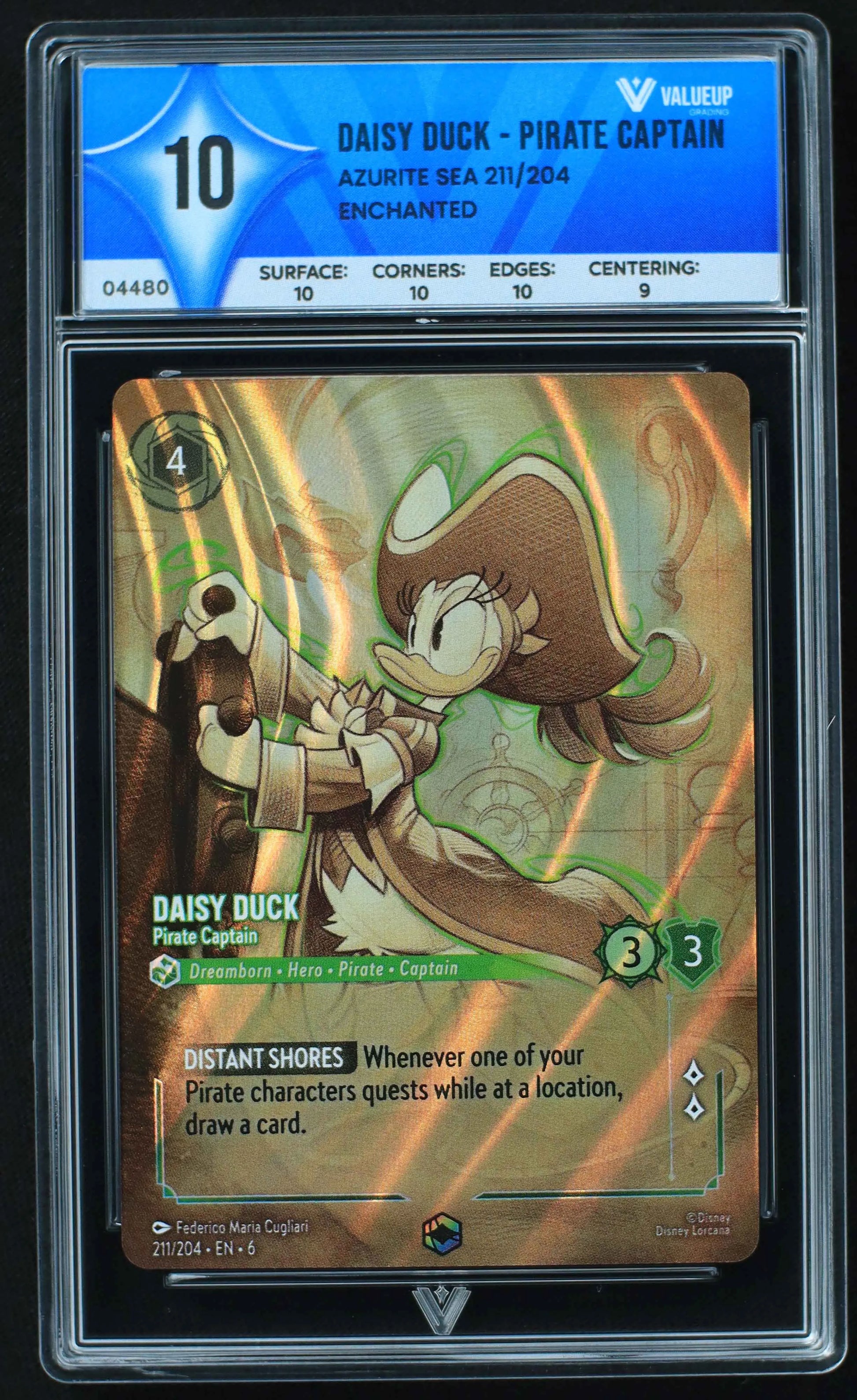 04480 DAISY DUCK - PIRATE CAPTAIN - ValueUp
