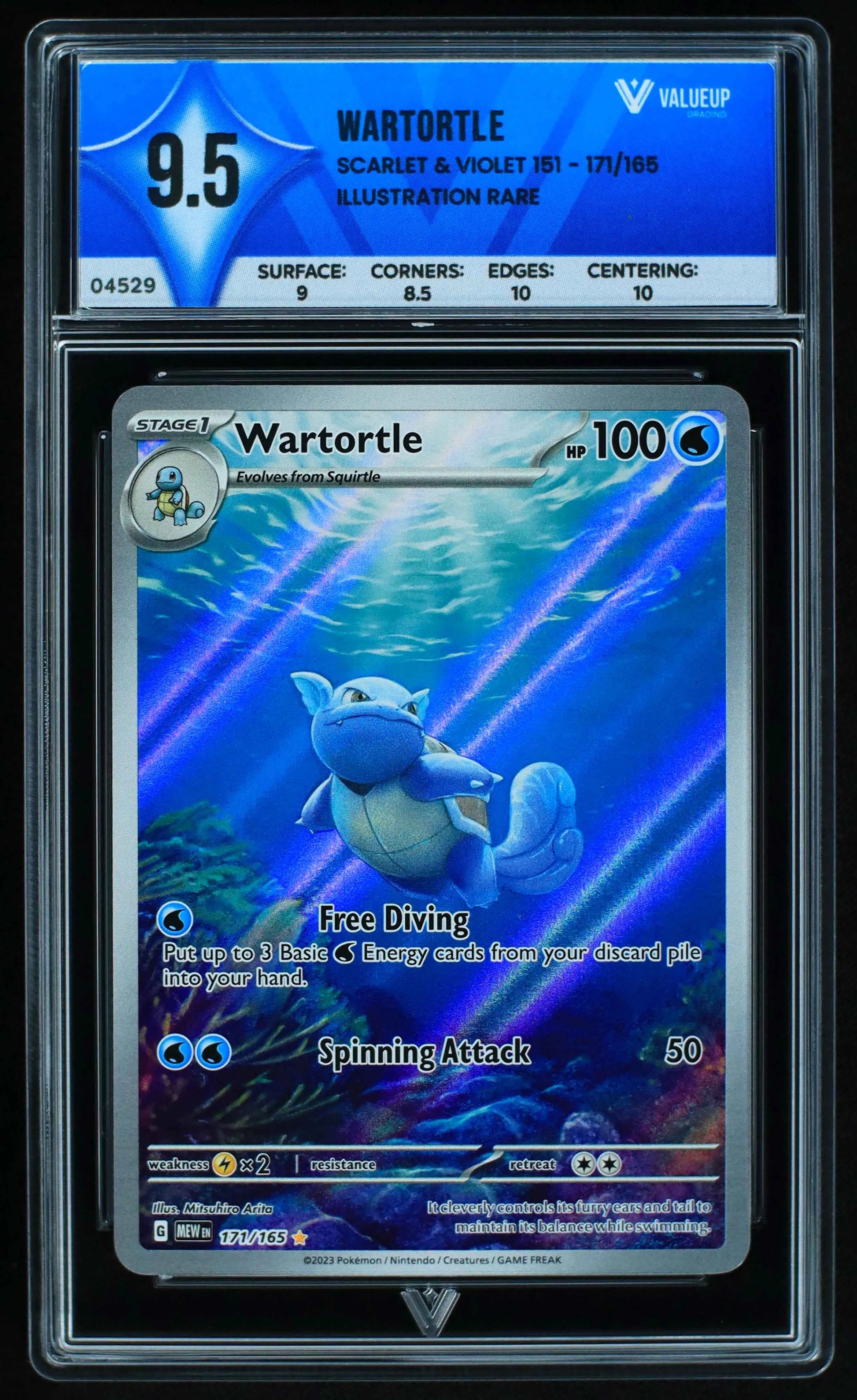 04529 WARTORTLE - ValueUp