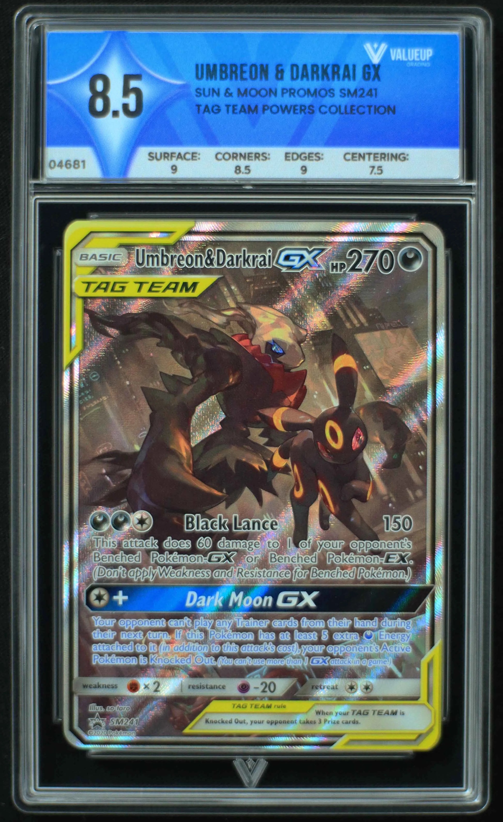 04681 UMBREON & DARKRAI GX - ValueUp