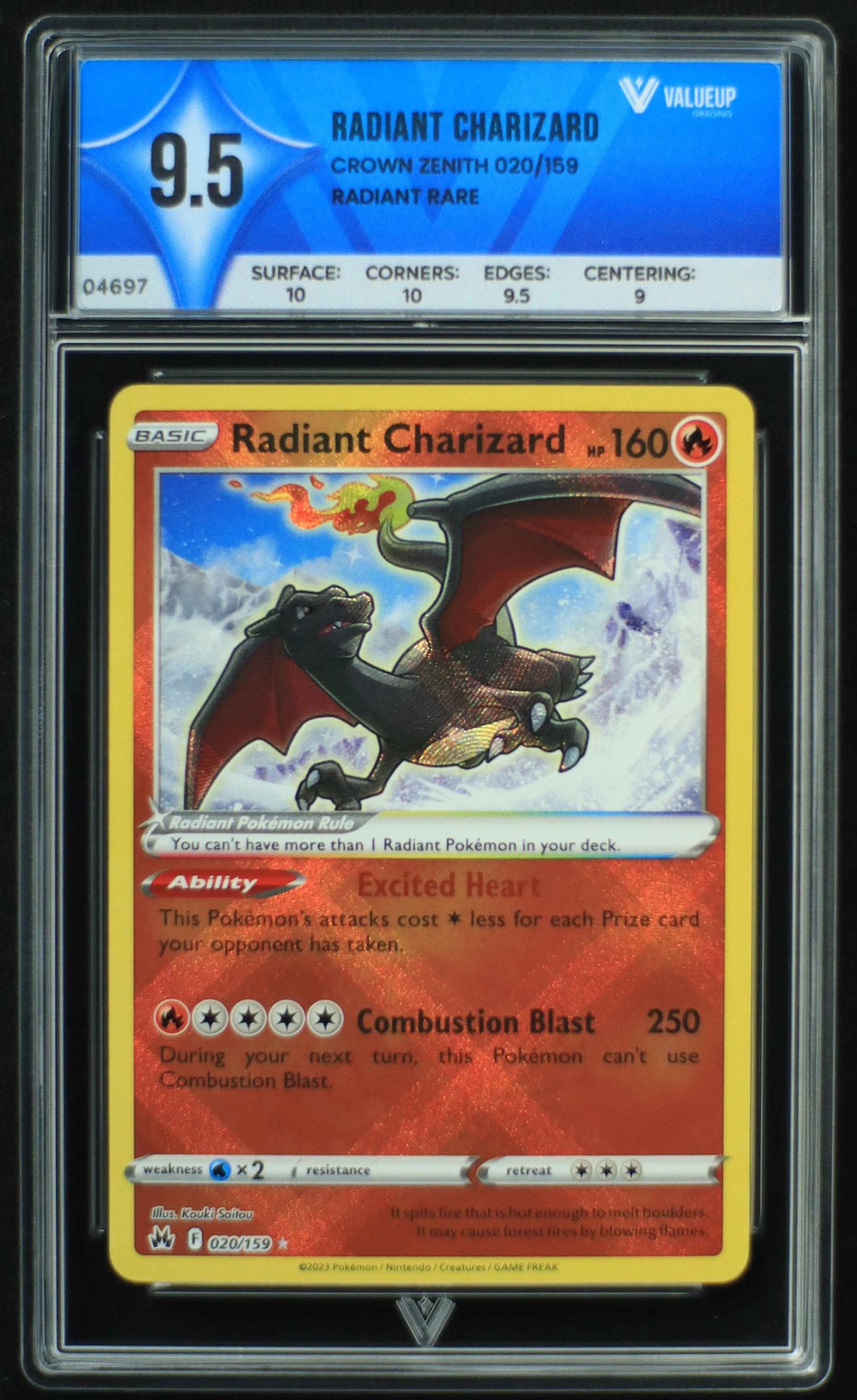 04697 RADIANT CHARIZARD - ValueUp