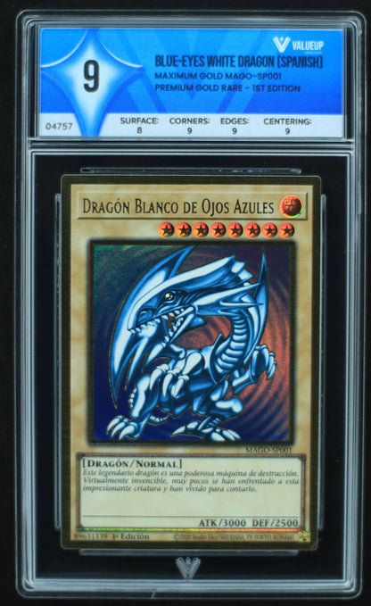 04757 BLUE - EYES WHITE DRAGON (SPANISH) - ValueUp