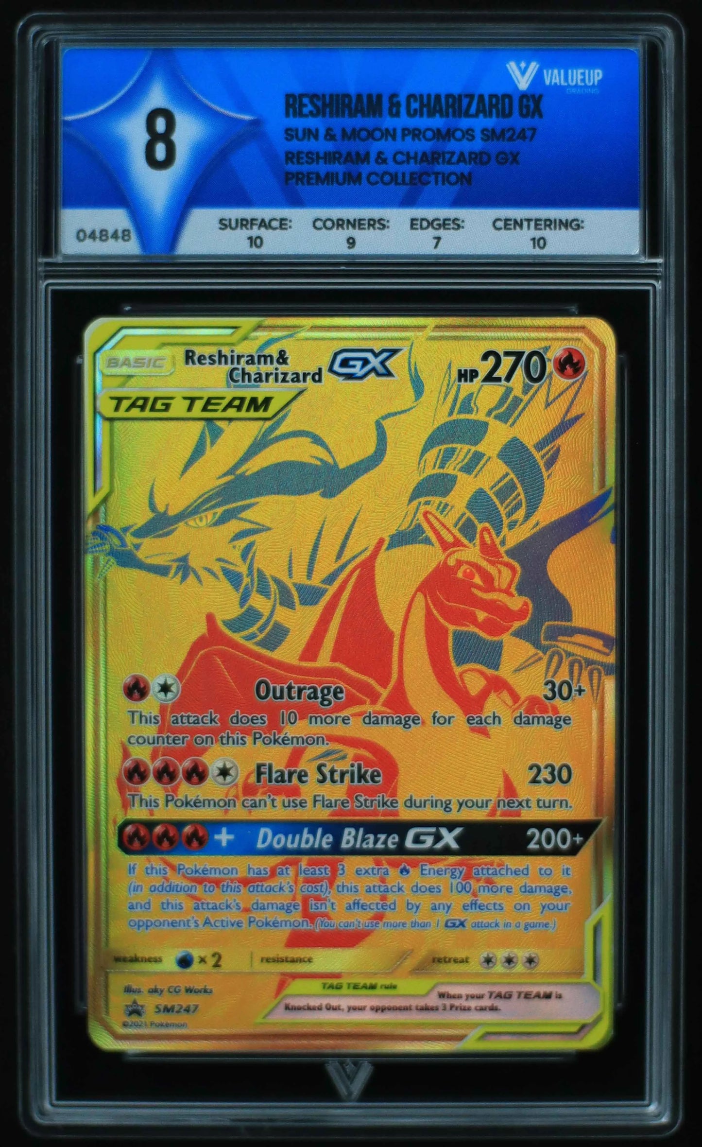 04848 RESHIRAM & CHARIZARD GX - ValueUp