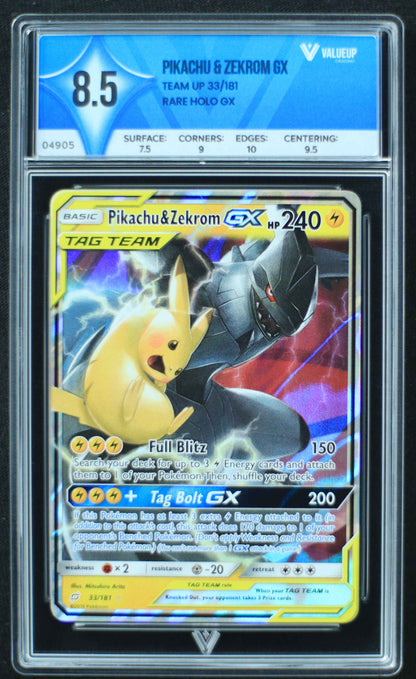 04905 PIKACHU & ZEKROM GX - ValueUp