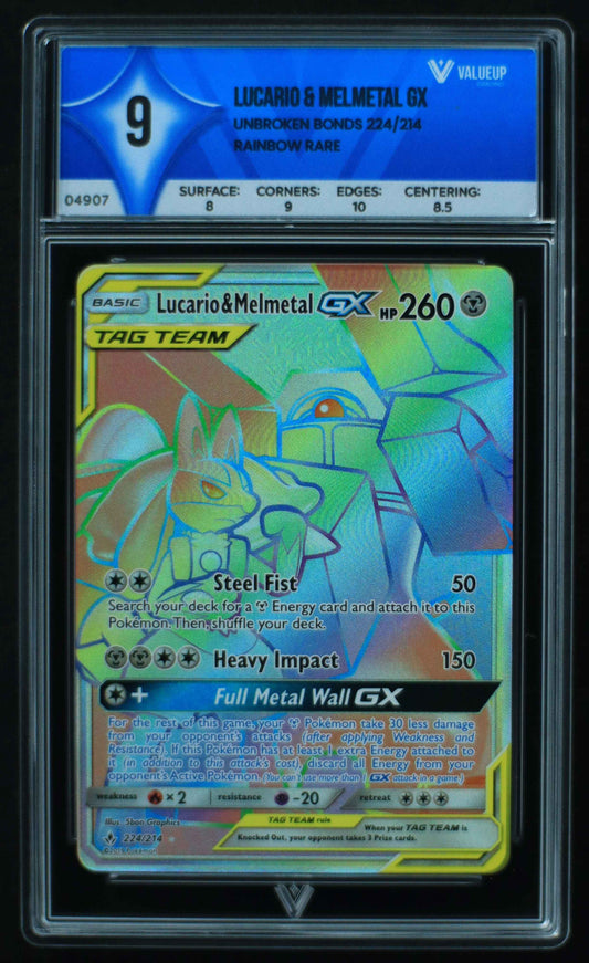 04907 LUCARIO & MELMETAL GX - ValueUp