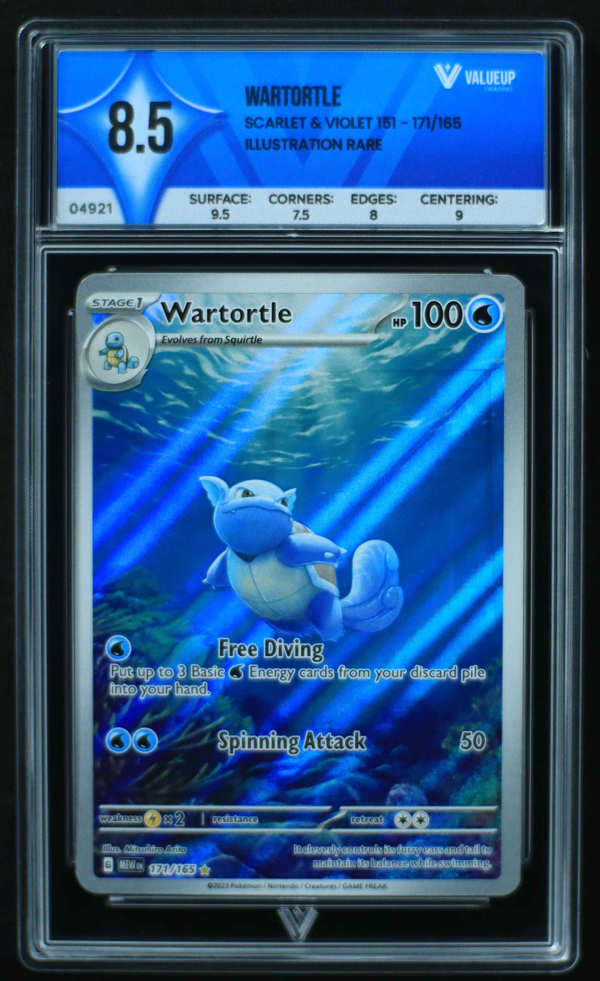 04921 WARTORTLE - ValueUp