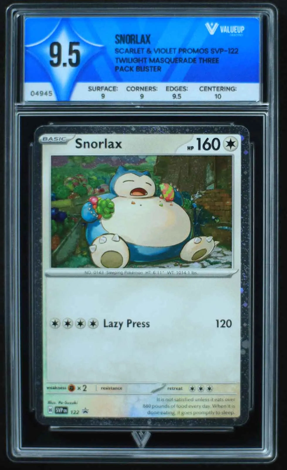 04945 SNORLAX - ValueUp