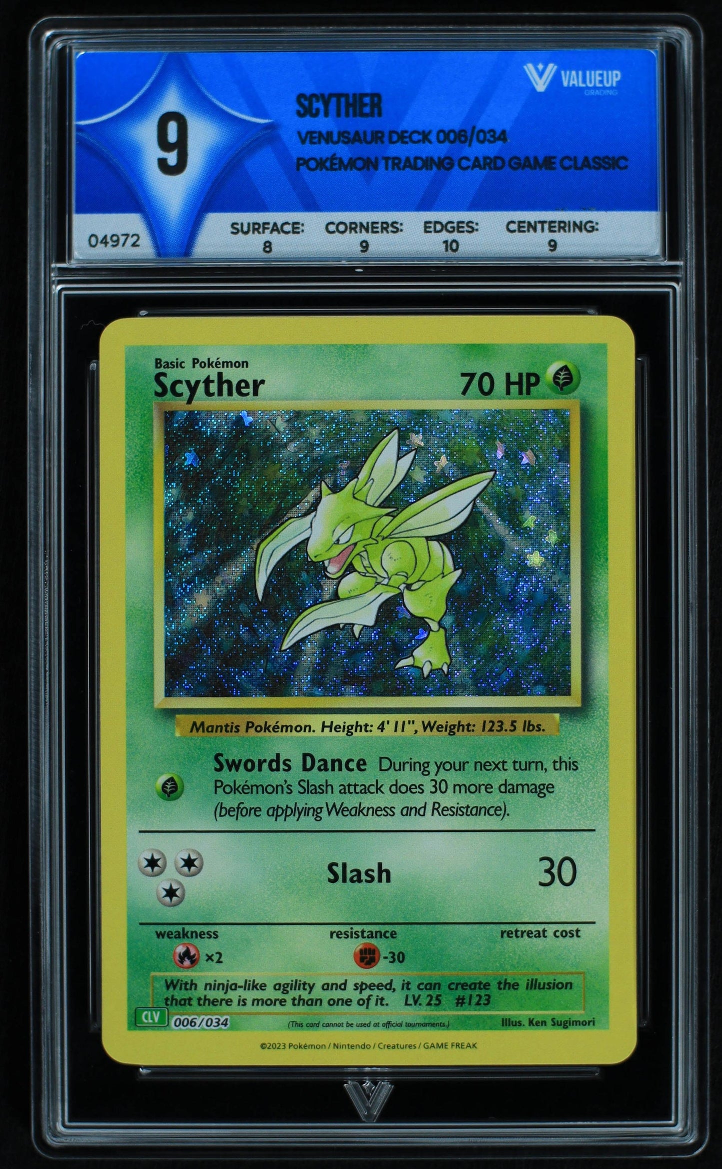 04972 SCYTHER - ValueUp