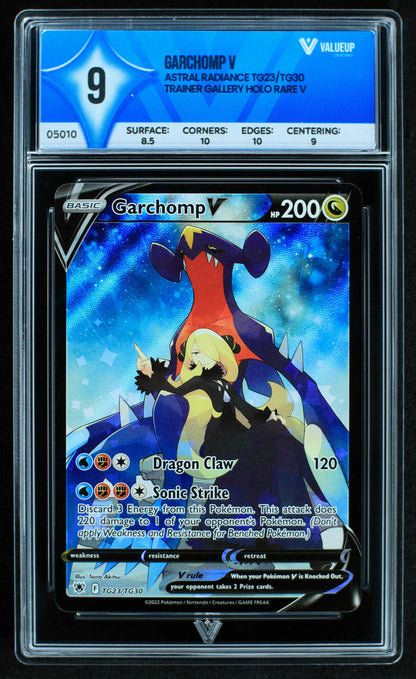 05010 GARCHOMP V Grading Card