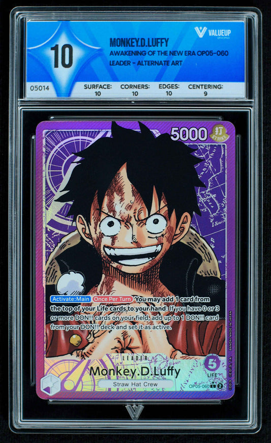 05014 MONKEY.D.LUFFY Grading Card