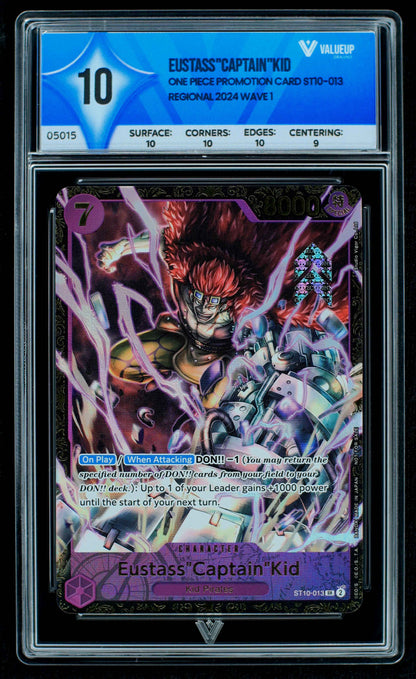 05015 EUSTASS"CAPTAIN"KID Grading Card
