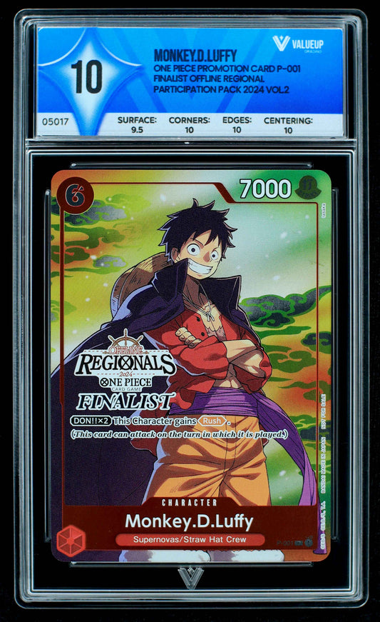 05017 MONKEY.D.LUFFY Grading Card