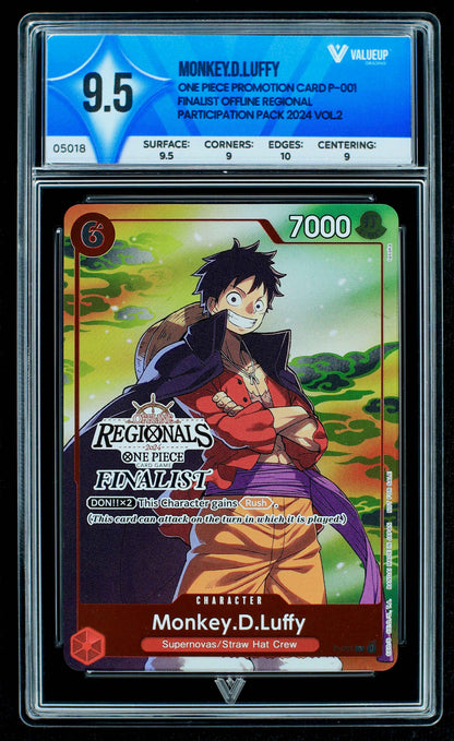05018 MONKEY.D.LUFFY Grading Card