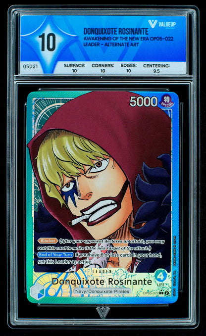 05021 DONQUIXOTE ROSINANTE Grading Card