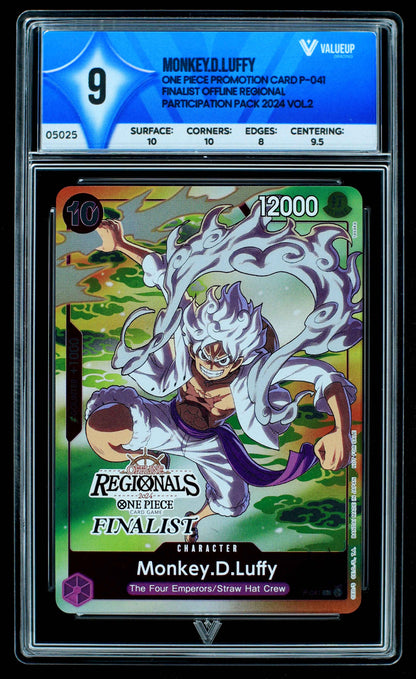 05025 MONKEY.D.LUFFY Grading Card