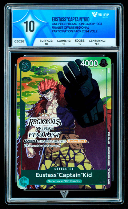05026 EUSTASS"CAPTAIN"KID Grading Card