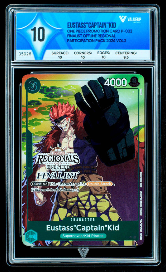 05026 EUSTASS"CAPTAIN"KID Grading Card