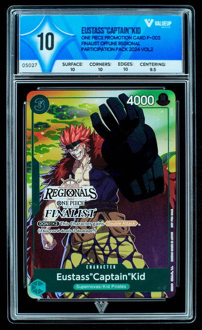 05027 EUSTASS"CAPTAIN"KID Grading Card