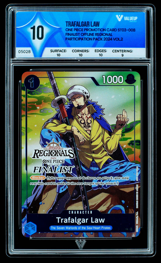 05028 TRAFALGAR LAW Grading Card