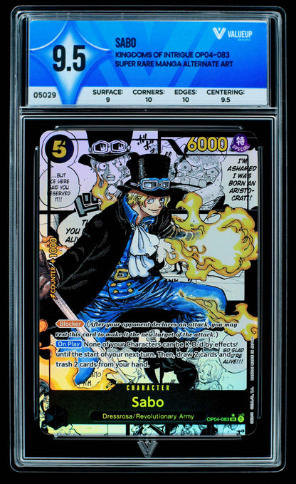 05029 SABO Grading Card