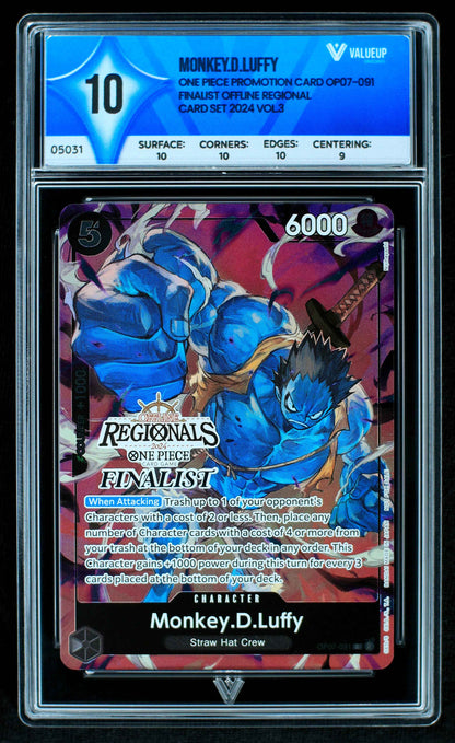 05031 MONKEY.D.LUFFY Grading Card