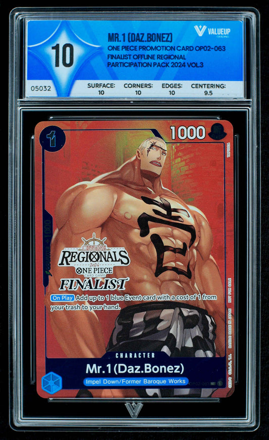 05032 MR.1 (DAZ.BONEZ) Grading Card