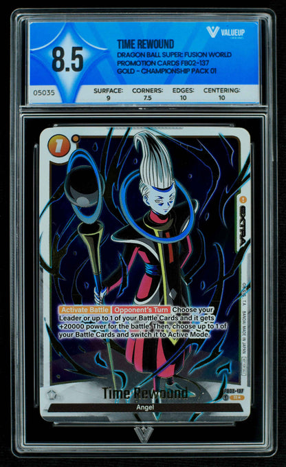 05035 TIME REWOUND Grading Card