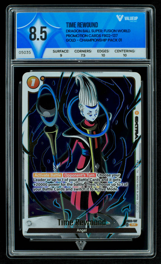 05035 TIME REWOUND Grading Card