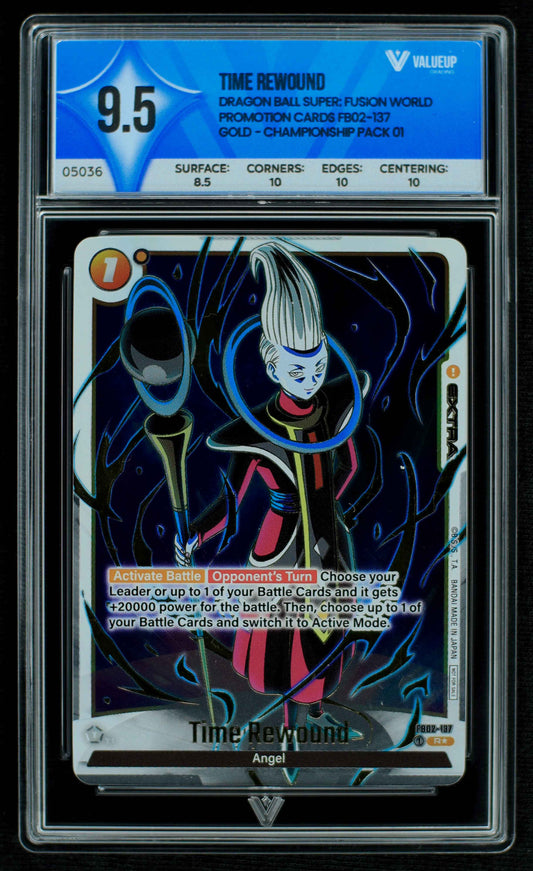 05036 TIME REWOUND Grading Card