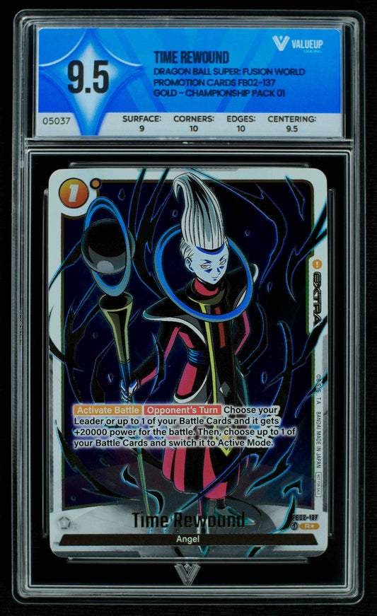 05037 TIME REWOUND Grading Card