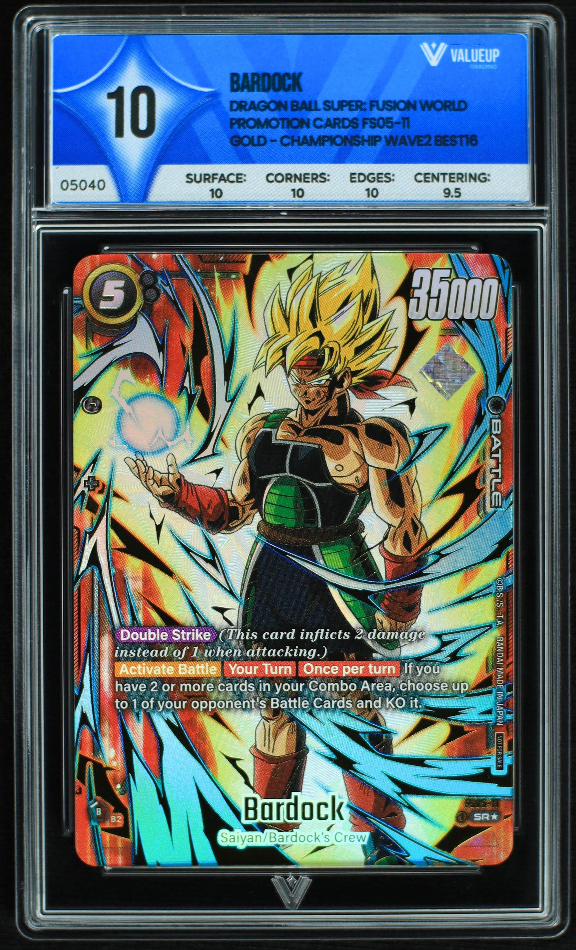 05040 BARDOCK Grading Card