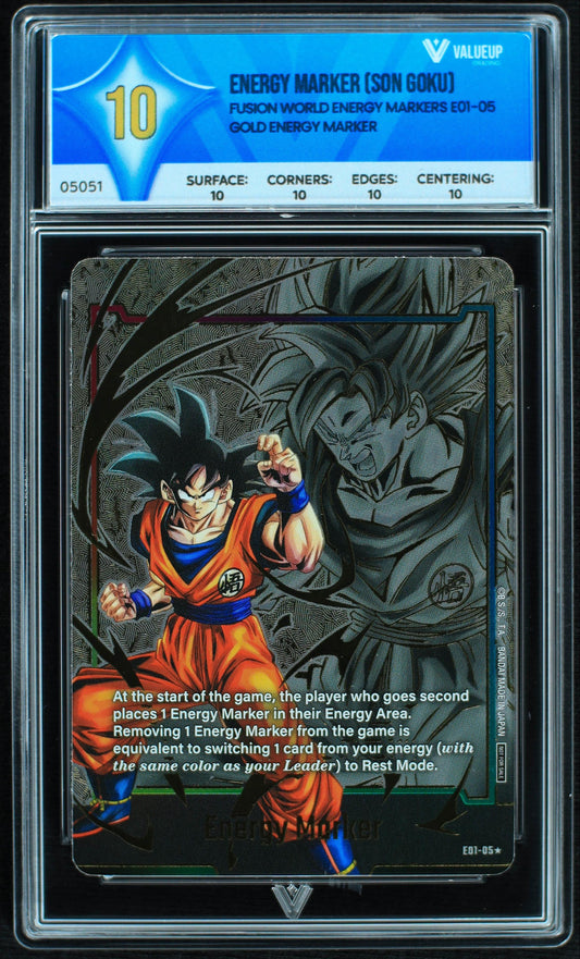05051 ENERGY MARKER (SON GOKU) Grading Card