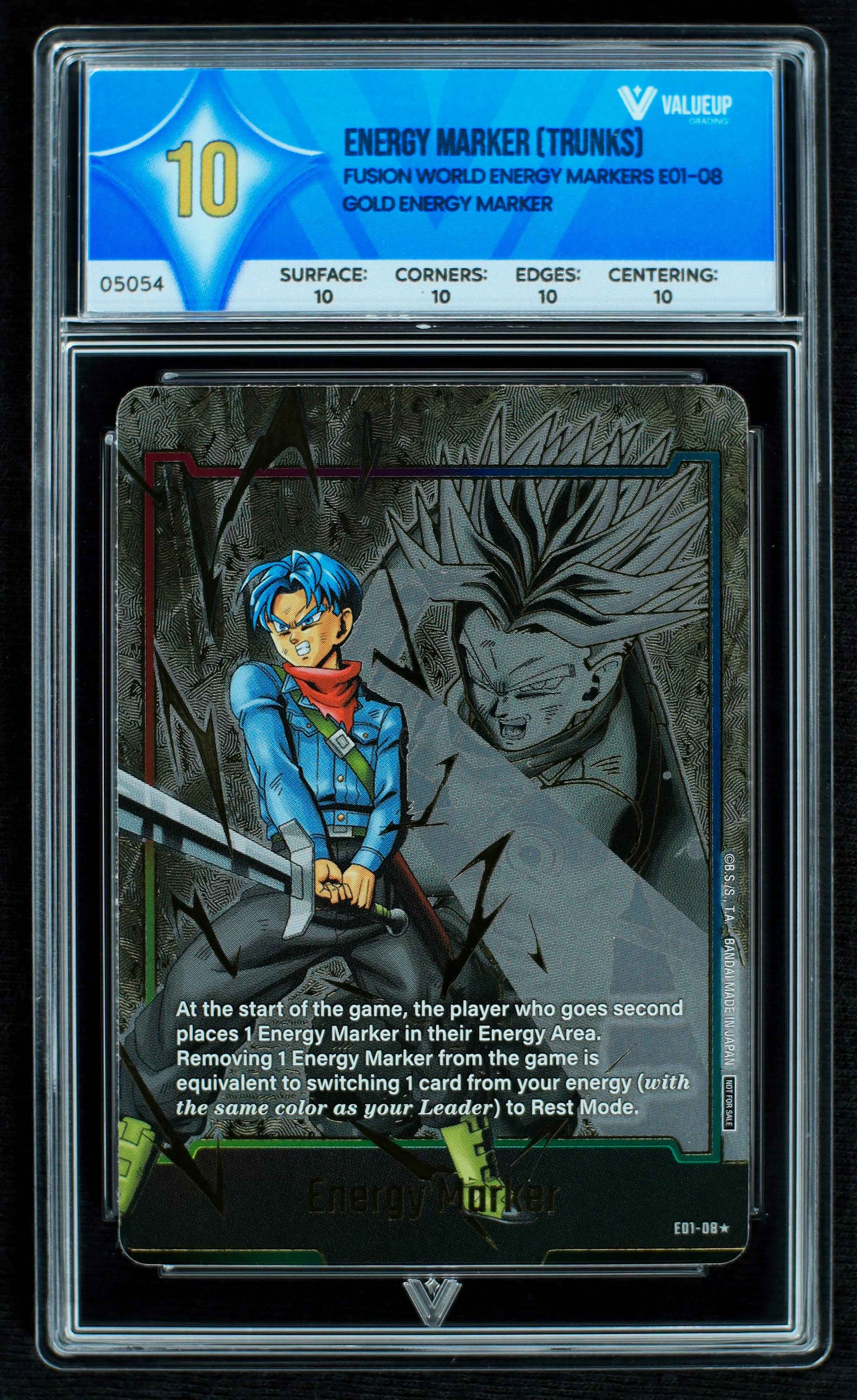 05054 ENERGY MARKER (TRUNKS) Grading Card