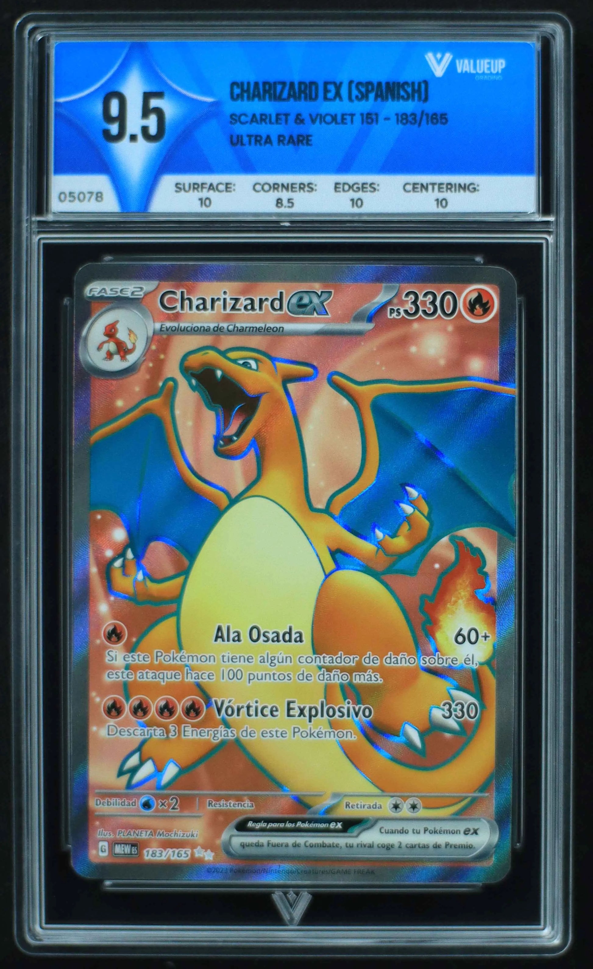 05078 CHARIZARD EX (SPANISH) - ValueUp