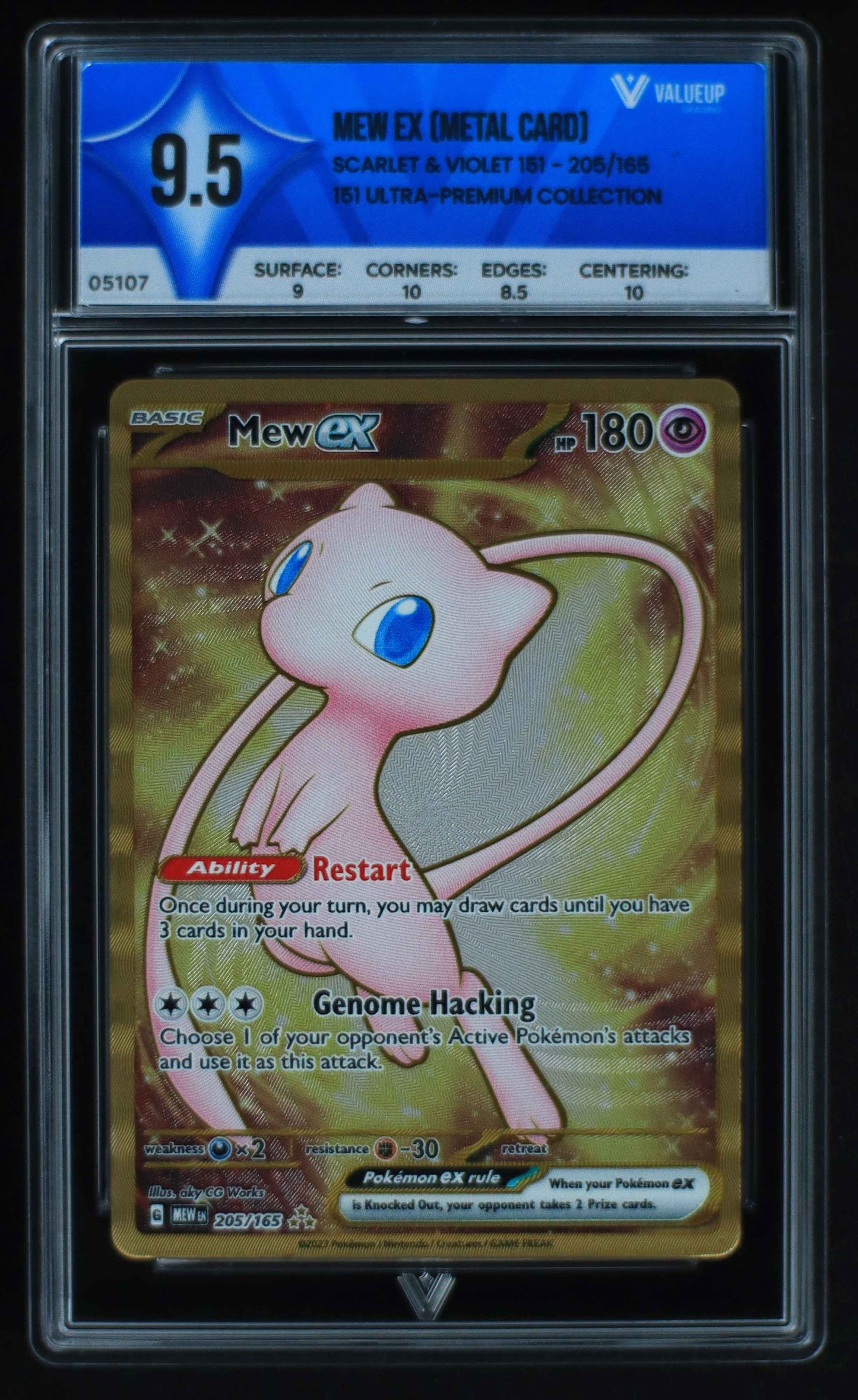 05107 MEW EX (METAL CARD) - ValueUp