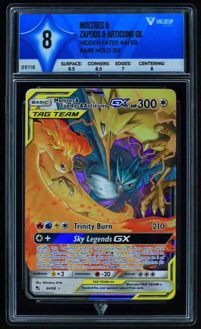 05118 MOLTRES & ZAPDOS & ARTICUNO GX - ValueUp