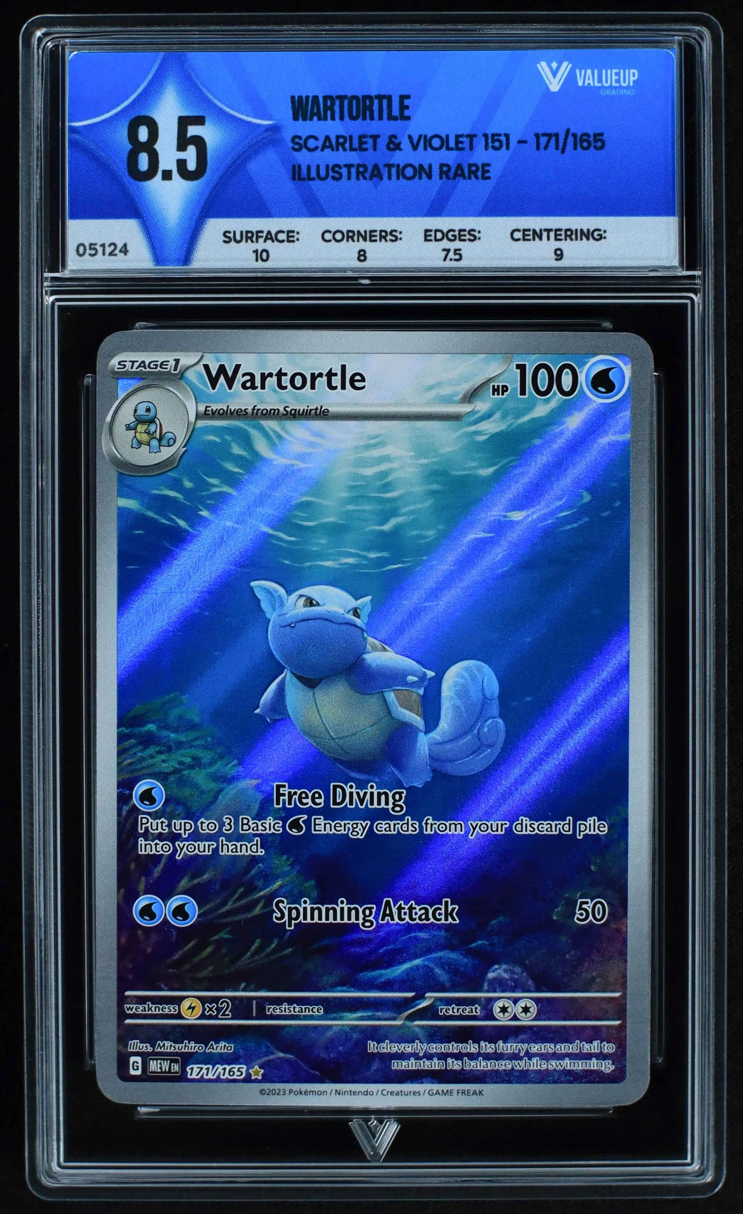 05124 WARTORTLE - ValueUp