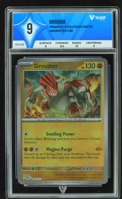 05458 GROUDON - ValueUp