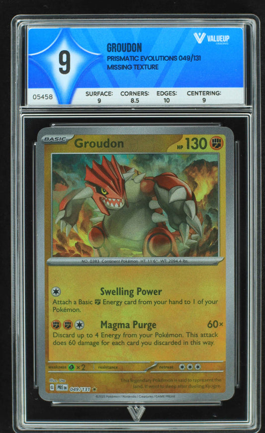 05458 GROUDON - ValueUp