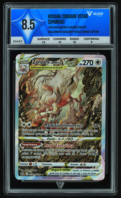 05463 HISUIAN ZOROARK VSTAR (SPANISH) - ValueUp